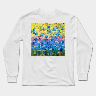 Blue jingle bells Long Sleeve T-Shirt